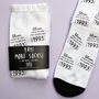 Personalised Awesome Since Socks, thumbnail 1 of 2