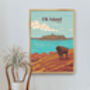 Elk Island National Park Canada Travel Poster Art Print, thumbnail 5 of 8