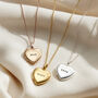 Personalised Heart Locket Necklace, thumbnail 1 of 11