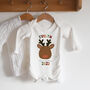 Personalised Reindeer Christmas Outfit Gift Set, thumbnail 4 of 8