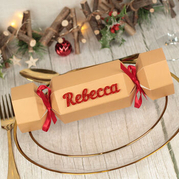 Personalised Diy Fillable Christmas Cracker, 7 of 8