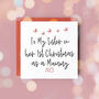 To My Sister On Her First Christmas As A Mummy Card, thumbnail 1 of 3