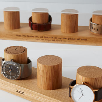 Personalised Watch Box For Three, Four And Five Watches, 6 of 8