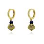 Betty Signature Hoop Gemstone Earring, thumbnail 2 of 4