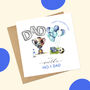 Football Dad Father's Day Card, thumbnail 2 of 2