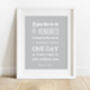 Winnie The Pooh Anniversary Gift Quote Print, thumbnail 3 of 6