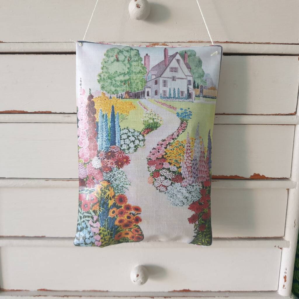 Cottage Garden Print Lavender Bag Decorative Gift, 1 of 7