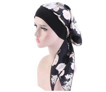 Pre Tied Chemo Headscarf Satin, 6 of 11