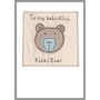 Personalised Bear 1st Or Any Birthday Card For Girl, thumbnail 11 of 11