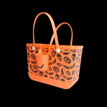 Stylish, Waterproof Tote Bags, Autumn Colours, Halloween Pumpkins, Ghosts, Skull Designs, 12 of 12