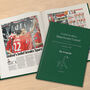 Manchester United Personalised Football Telegraph Book, thumbnail 9 of 11