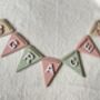 Farm Bunting Personalised Wooden Tractor Bunting For Nursery, thumbnail 11 of 12
