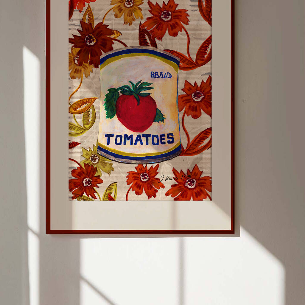 'Tomato Flowers' Signed Limited Edition Print, 1 of 3