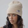 Mohair Beanie Fawn Beige, thumbnail 5 of 6