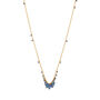 Sapphire Necklace With Oval Beads, thumbnail 4 of 6