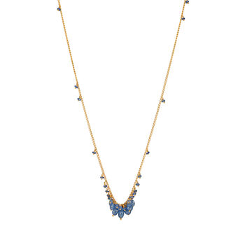Sapphire Necklace With Oval Beads, 4 of 6