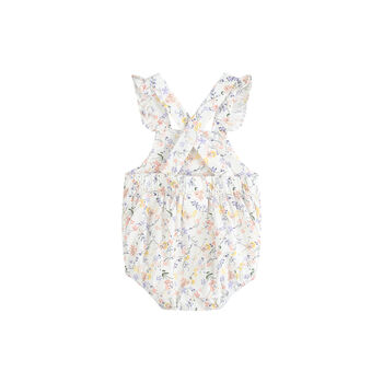 Nina Floral Baby Romper, 2 of 5
