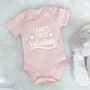 My First Valentines Day Personalised Baby Outfit, thumbnail 1 of 11