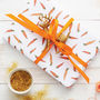 Christmas Carrot Wrapping Paper, thumbnail 2 of 12
