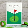 'Golf' Personalised Father's Day Card, thumbnail 2 of 3