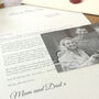 A Letter To Our Son On His Wedding Day Personalised Keepsake, thumbnail 10 of 10