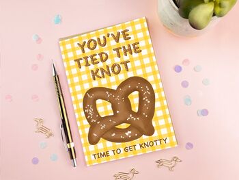 You've Tied The Knot | Funny Wedding Card, 3 of 4