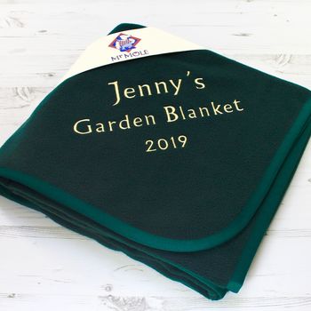 Personalised Garden Blanket, 3 of 9