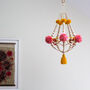 Wooden Beads Pajaki Mobie Chandelier, thumbnail 5 of 5