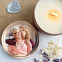 80th Birthday Photo Candle Rose Gold Tin, thumbnail 2 of 2