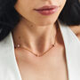 Dainty Personalised Gold Cosmic Star Necklace, thumbnail 5 of 7