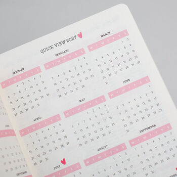 2026 A5 Diary Matilda Moo Personalised Weekly Diary, 8 of 9