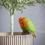 Bird Plastic Garden Statue Set Of Two, thumbnail 1 of 3