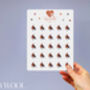 Butterfly Elephant Stickers, thumbnail 7 of 12