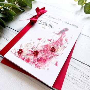 Personalised Birthday Card For Teenage Girl, 5 of 8