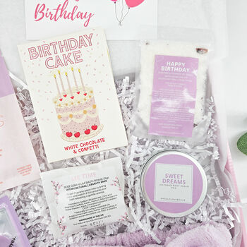 Birthday Pamper Gift Box – Luxury Self Care Spa Treats For Her, 2 of 9