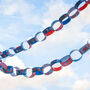 Union Jack Kings Coronation Party Paper Chains, thumbnail 3 of 8