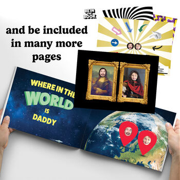 Personalised Daddy Gift Book 'Can You Find Me And Daddy?', 12 of 12