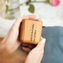 Personalised Oak Whiskey Tumbler For Her, thumbnail 2 of 10