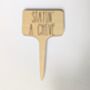 Five Personalized Plant Marker Garden Herb Marker Tags, thumbnail 9 of 12