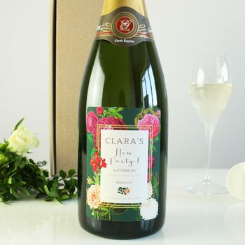 Personalised Hen Party Champagne, 3 of 5