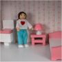Personalised Dolls House With Dolls And Furniture, thumbnail 5 of 6