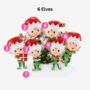 Elf Christmas Tree Decoration Christmas Ornament, thumbnail 7 of 7