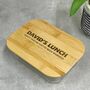Personalised Glass And Bamboo Lunch Box, thumbnail 3 of 8