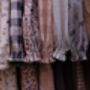 Light Grey Textured Cotton Hortensia Handmade Dress, thumbnail 3 of 3