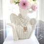 Luxury Ceramic Lady Vase And Removable Necklace Set, thumbnail 8 of 12
