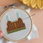 Battersea Power Station Mini Cross Stitch Kit, thumbnail 5 of 5