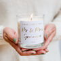 First Christmas Married Couple Personalised Candle, thumbnail 1 of 2