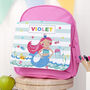 Personalised Girl's Mermaid Rucksack, thumbnail 1 of 12