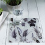 Cool Winter Style Glass Coaster Set, thumbnail 2 of 2