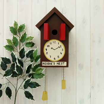 Personalised Cuckoo Clock Bird Box, 6 of 10